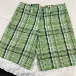 Missimo mens plaid shorts